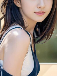 完成されたスタイルと美貌を持つ『彩葉』さん